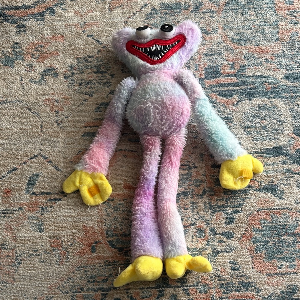 Colorful Plush Huggy Wuggy Toy